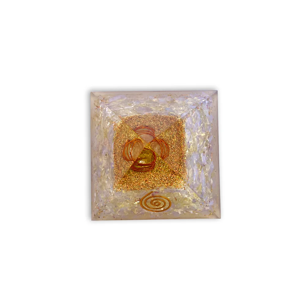 Opalite Orgonite Pyramid