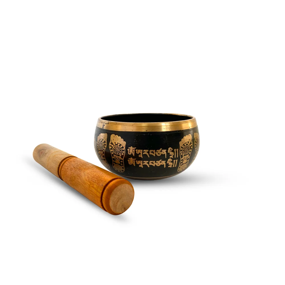Black Tibetan Singing Bowl