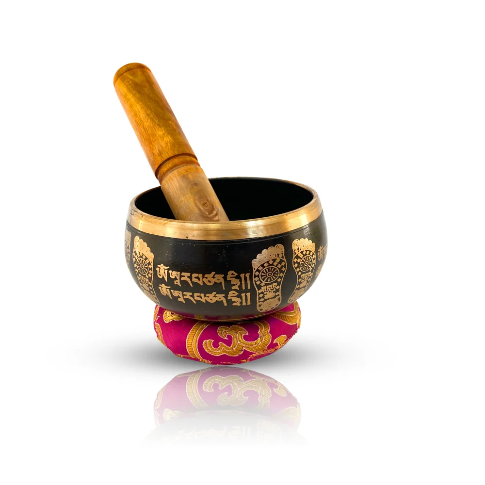 Black Tibetan Singing Bowl