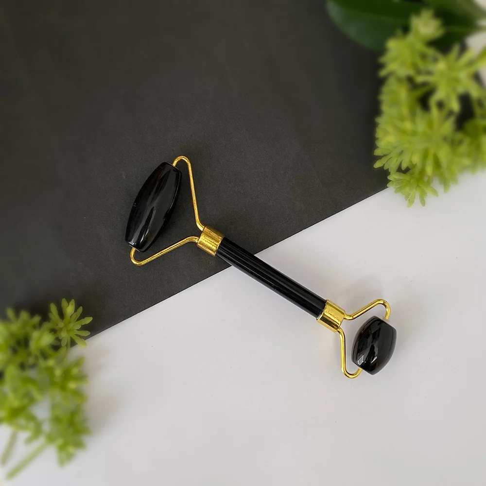 Black Tourmaline Crystal Face Massager