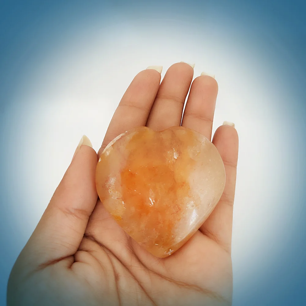 Red Aventurine Crystal Gemstone Heart