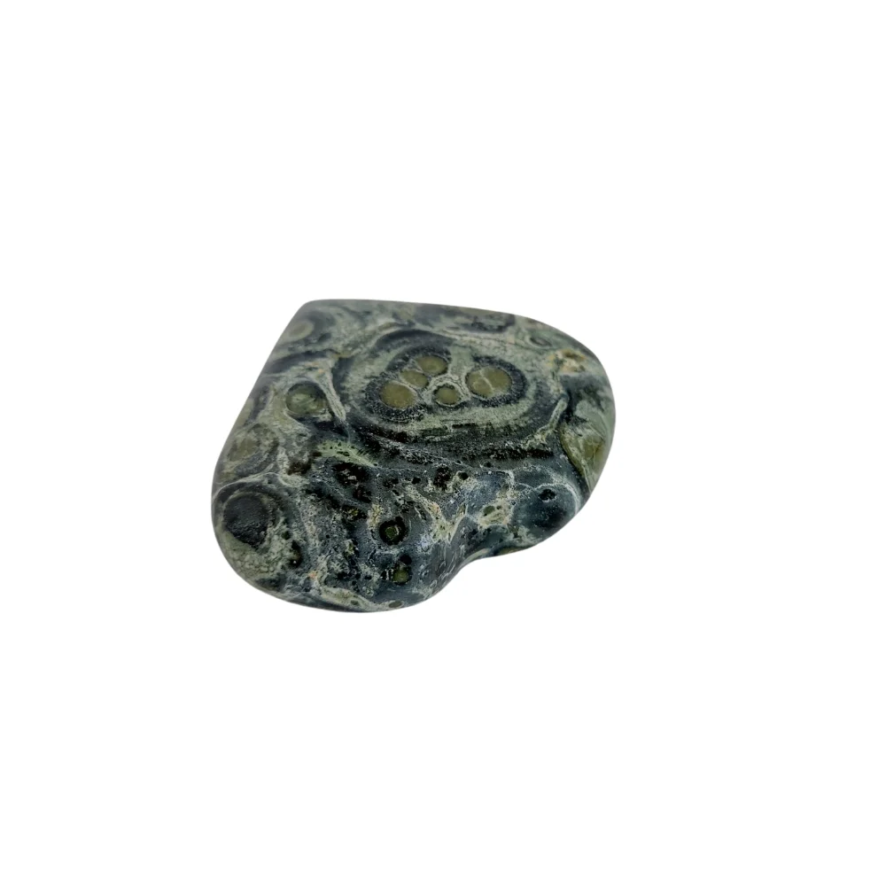 Kambaba Jasper Crystal Heart