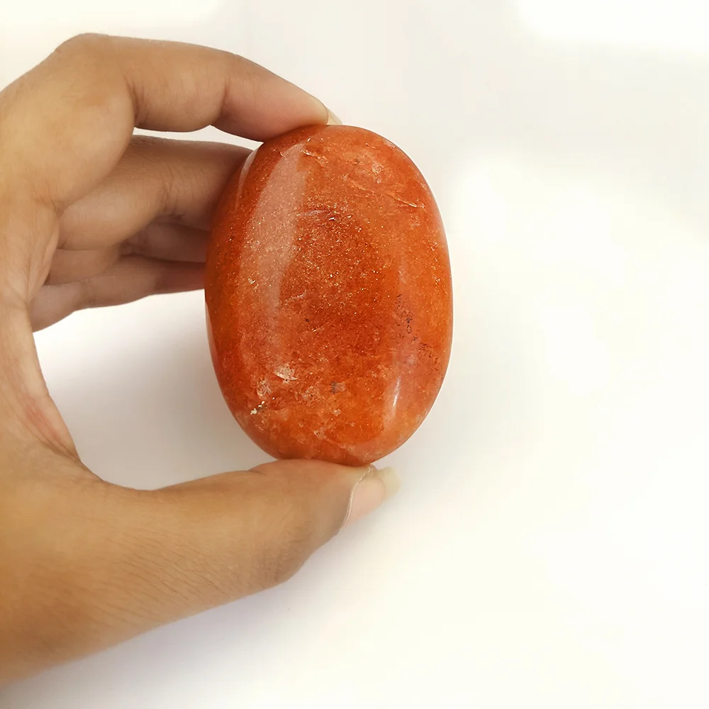 Red Aventurine Crystal Oval Bal