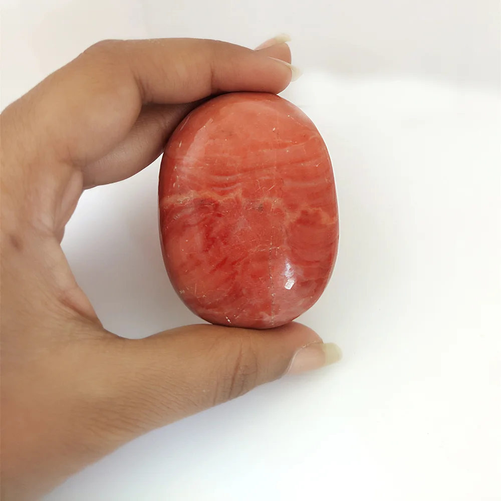 Red Jasper Crystal Oval Ball
