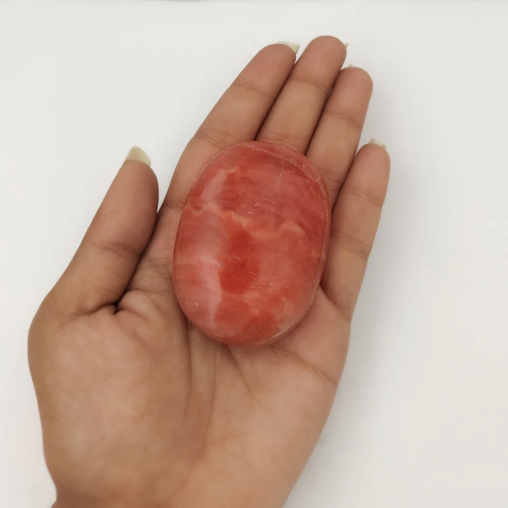 Red Jasper Crystal Oval Ball