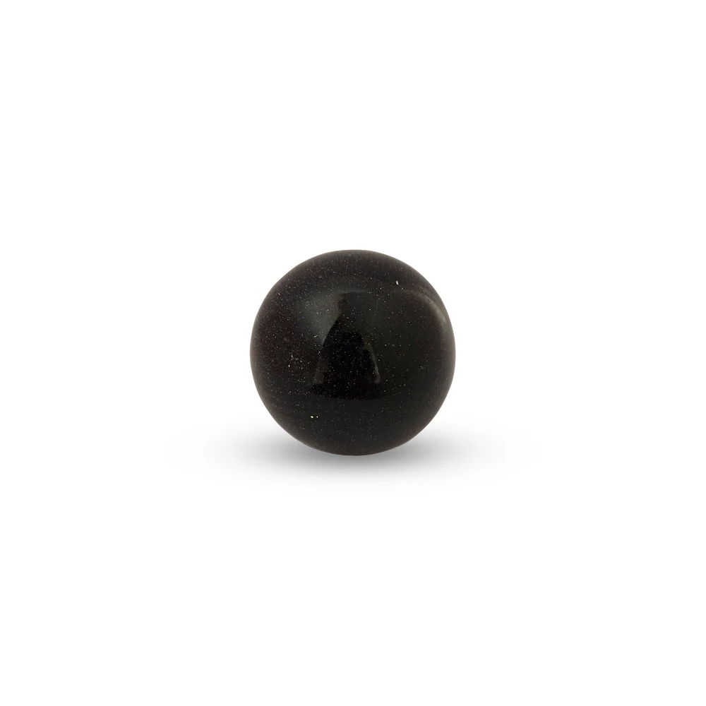 Blue Gold Stone Crystal Sphere