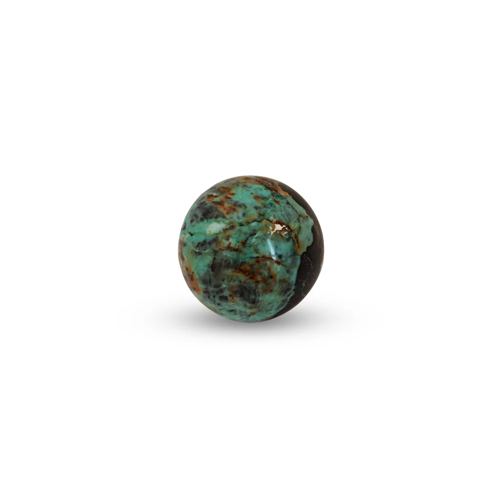 Chrysocolla Crystal Sphere