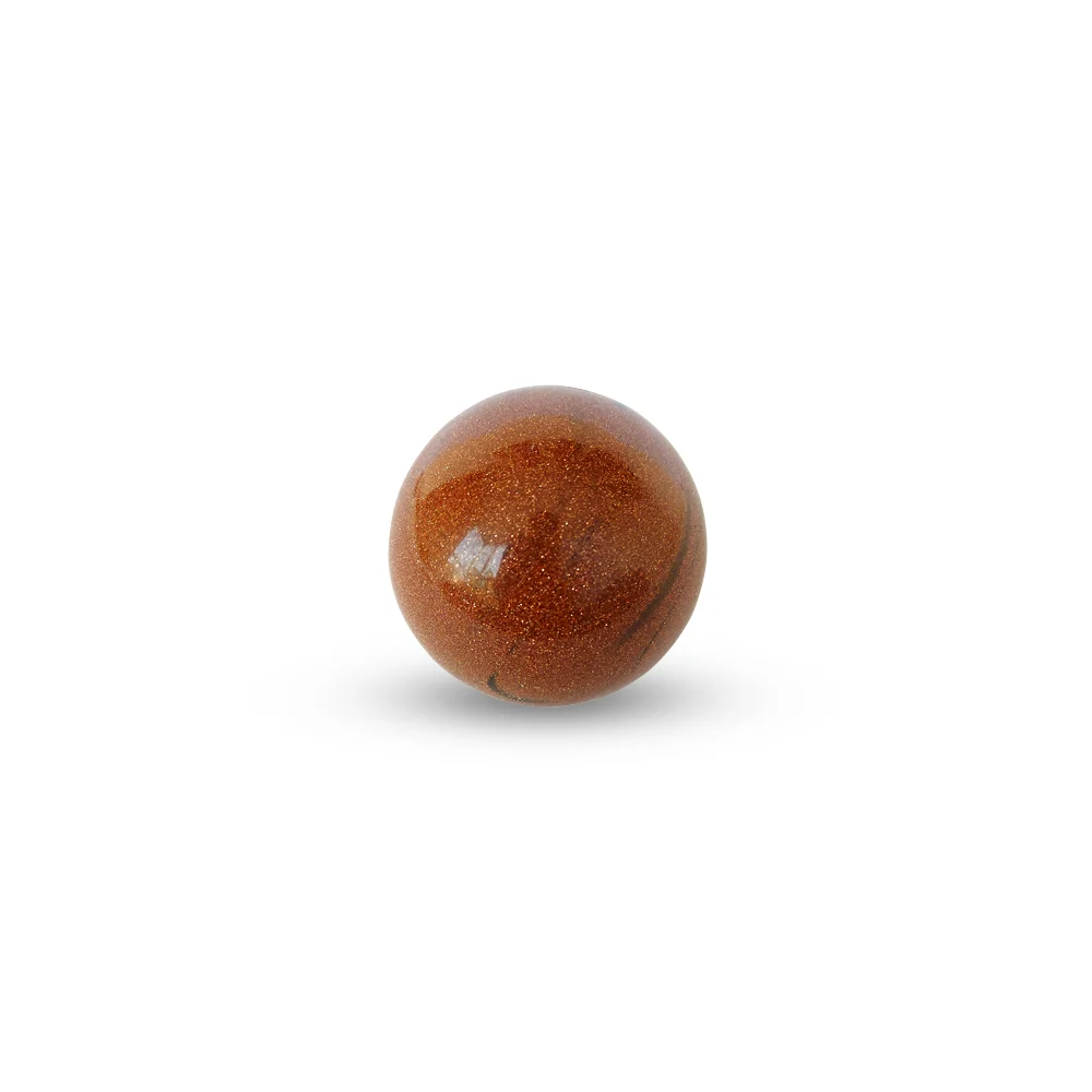 Red Goldstone Crystal Sphere