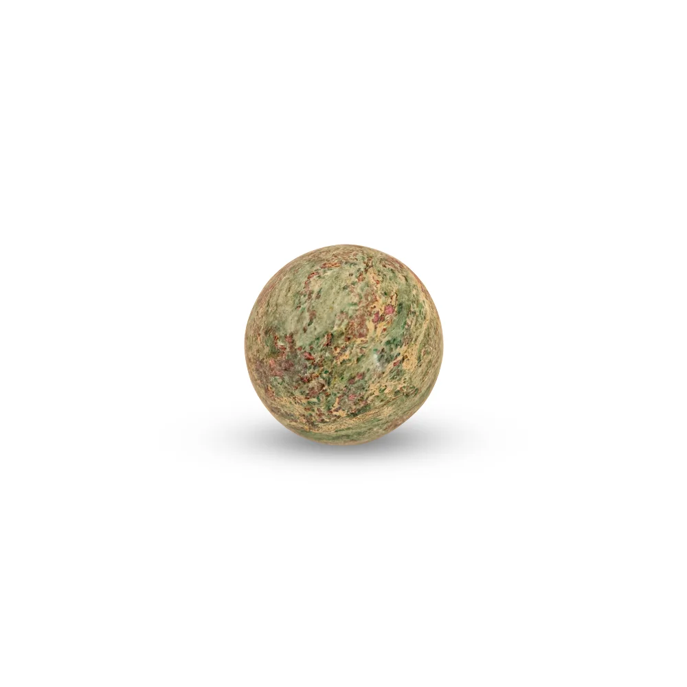Ruby Zoisite Crystal Sphere
