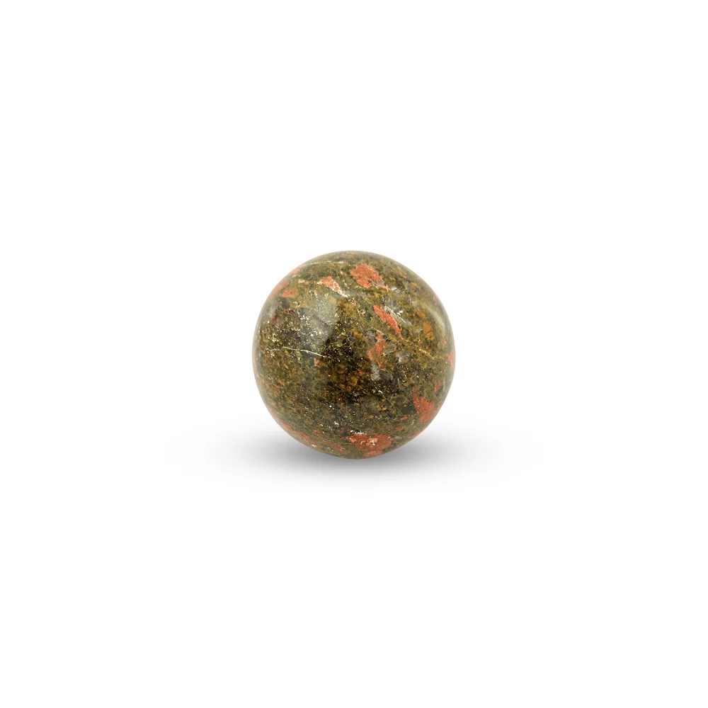 Unakite Crystal Sphere