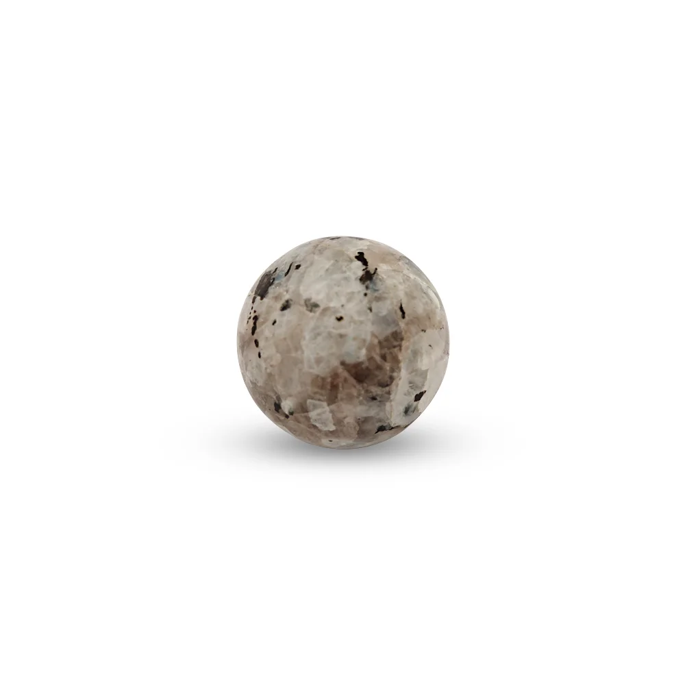 White Rainbow Moonstone Crystal Sphere