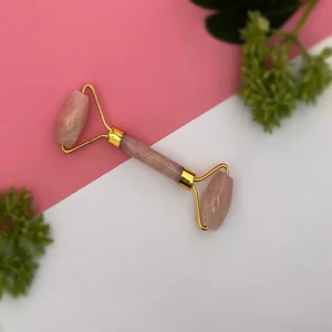 Rose Quartz Crystal Face Massager