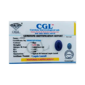 Lapis Lazuli Gemstone