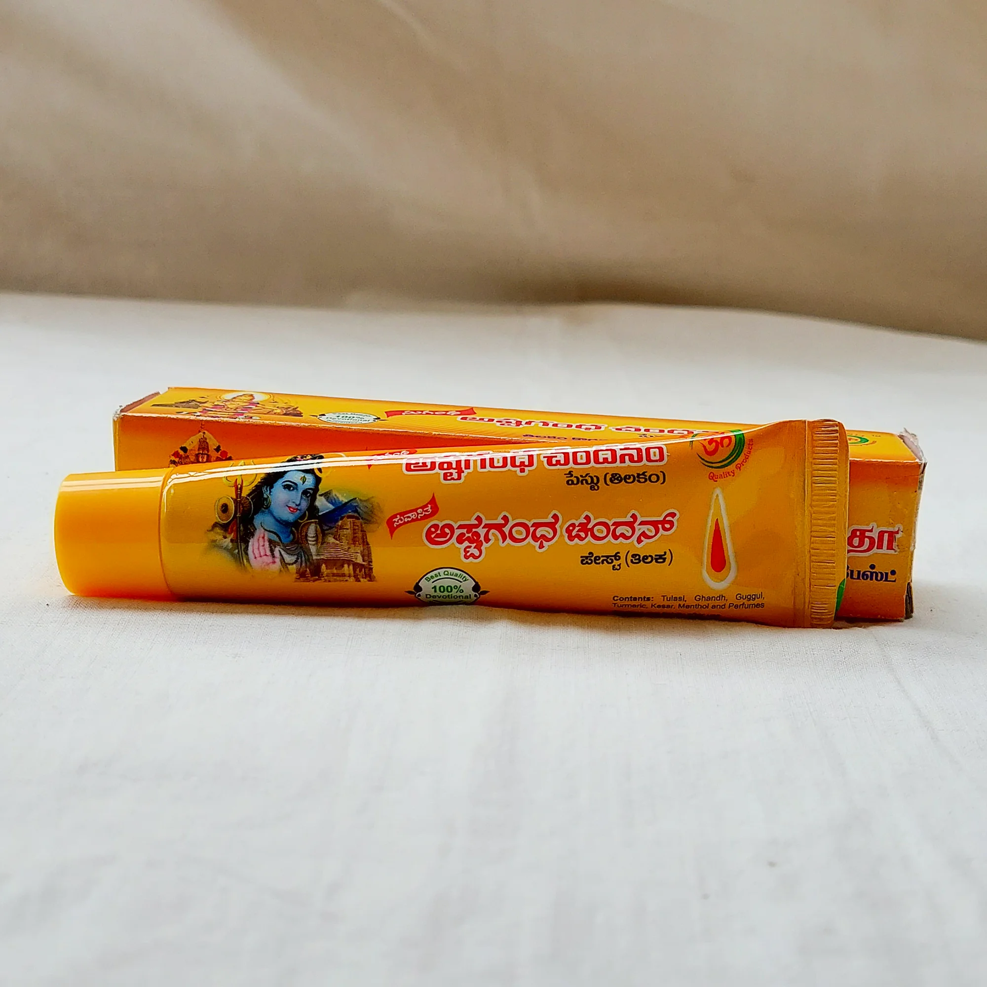 Astagandha Chandan Tika Paste Tube