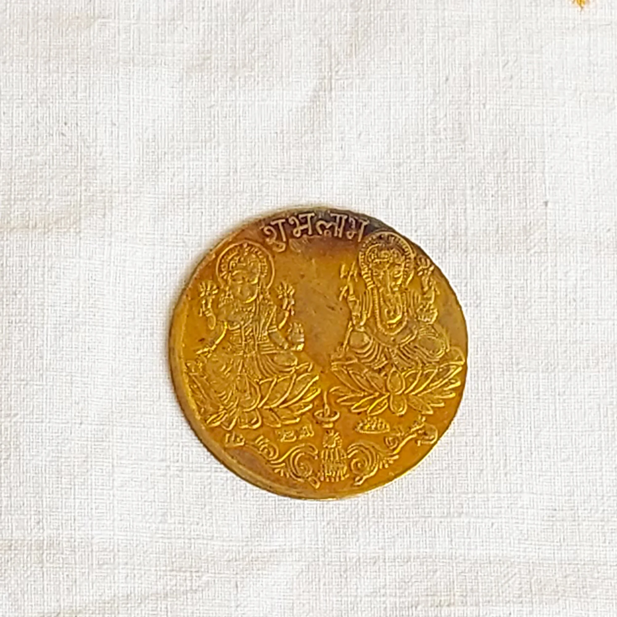 Idol Lakshmi Ganesha Coin