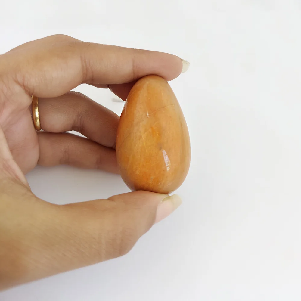 Red Kyanite Crystal Egg