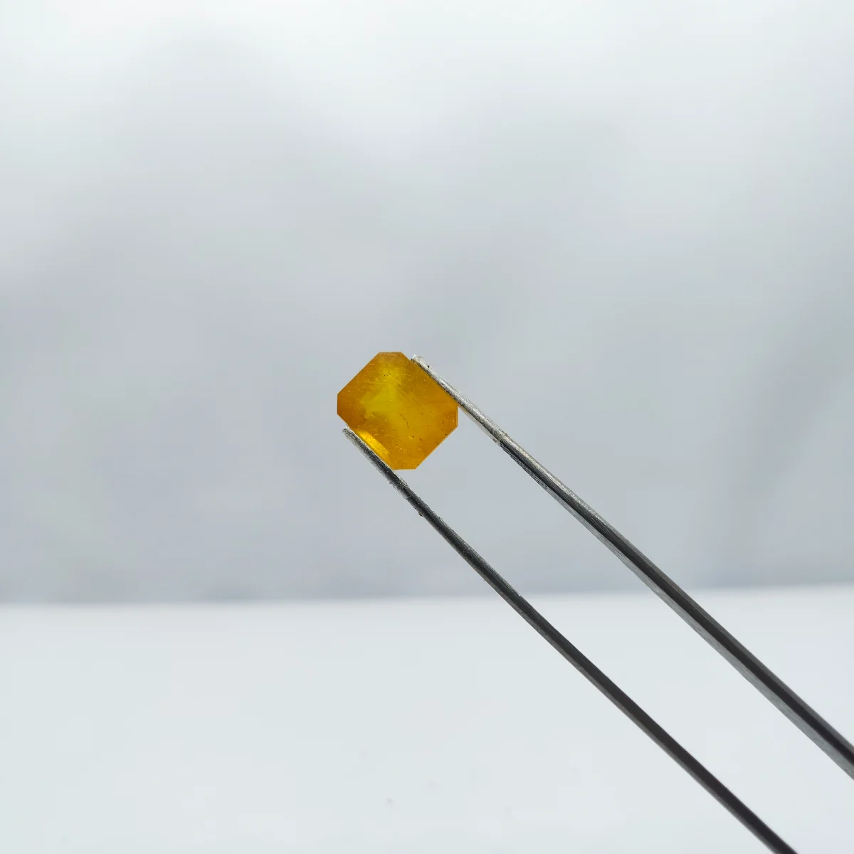 Yellow Sapphire Crystal