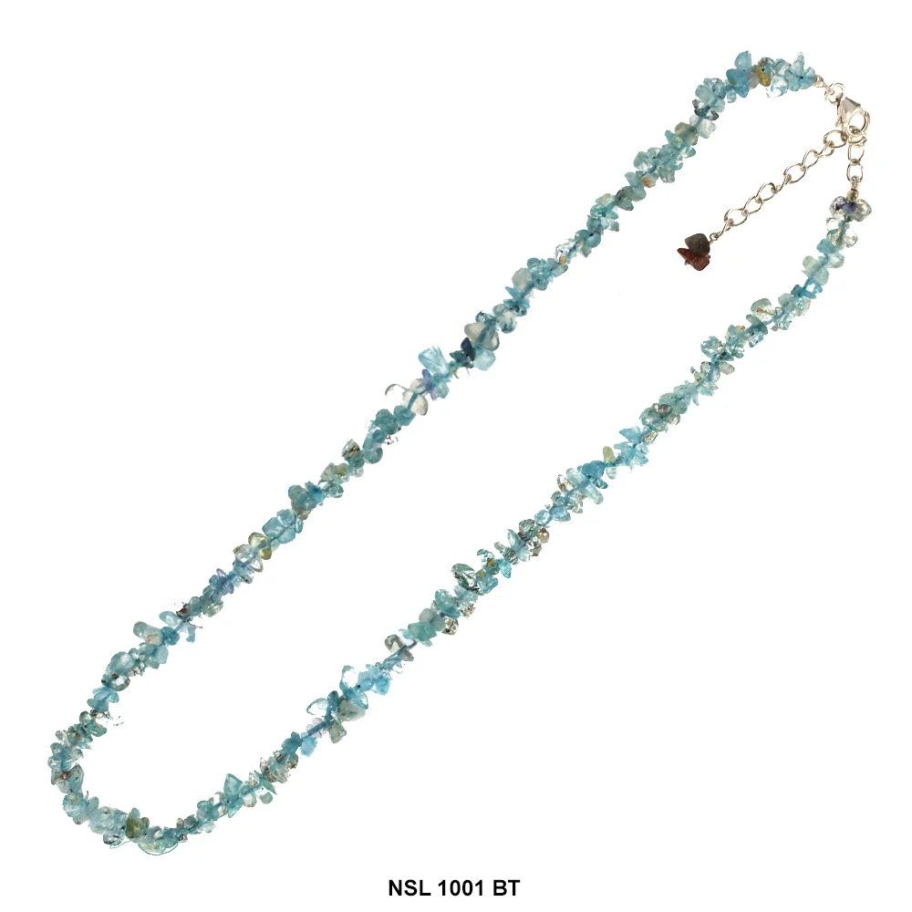 Blue Topaz Stone Necklace
