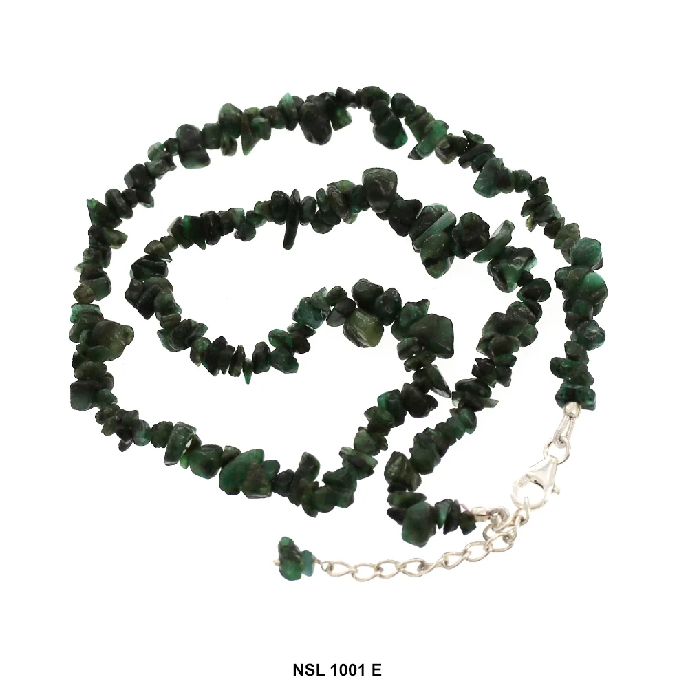 Emerald Chips Necklace