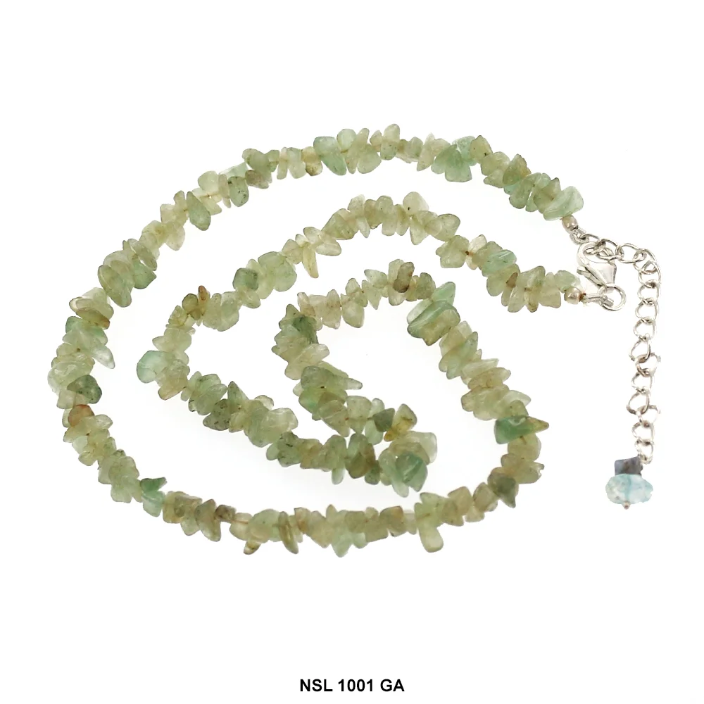 Grape Aventurine Chips Necklace