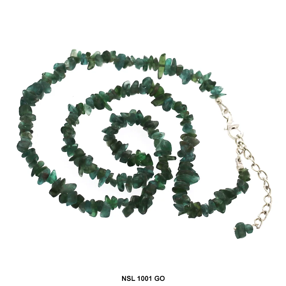 Green Onyx Chips Necklace