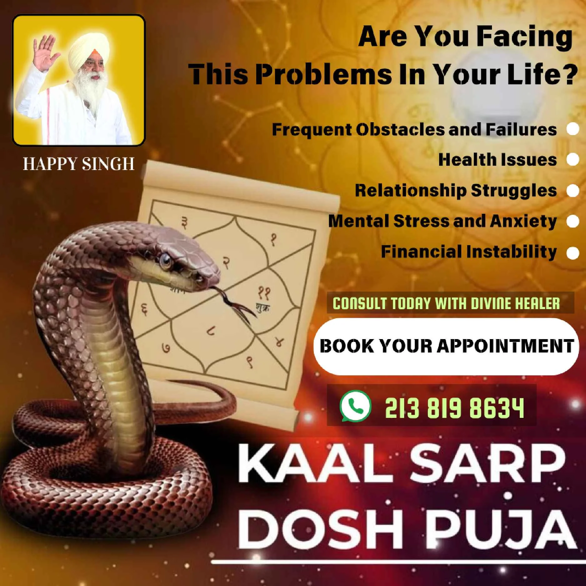 Kaal sarp dosh nivaran pooja
