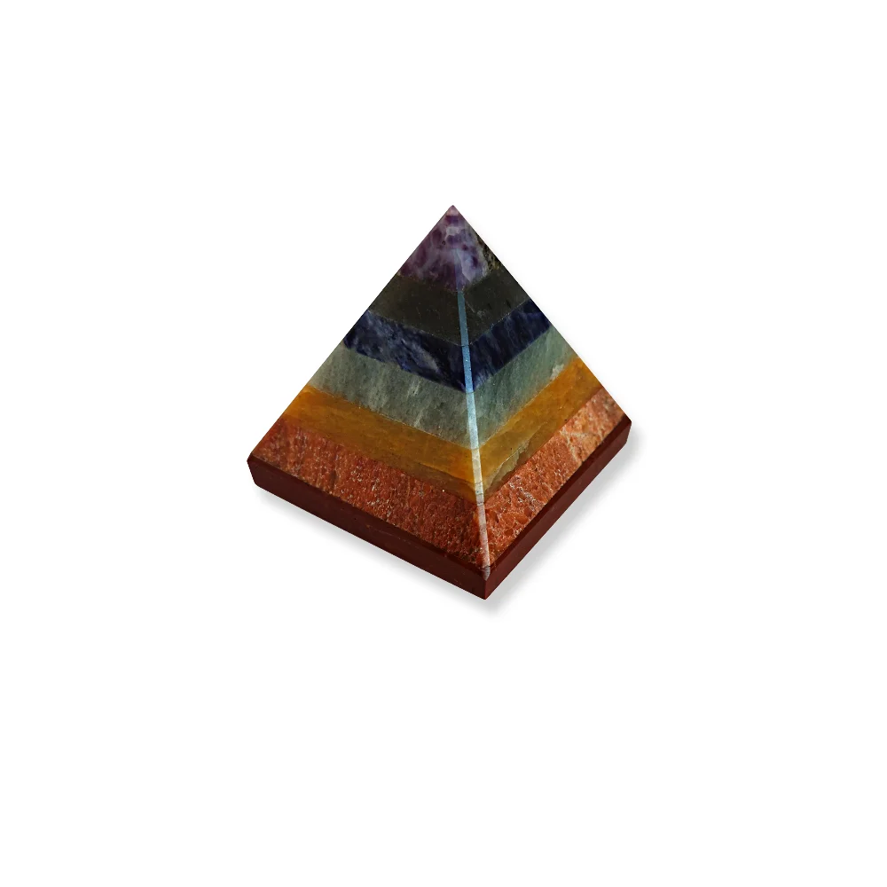 Seven Chakra Crystal Pyramid