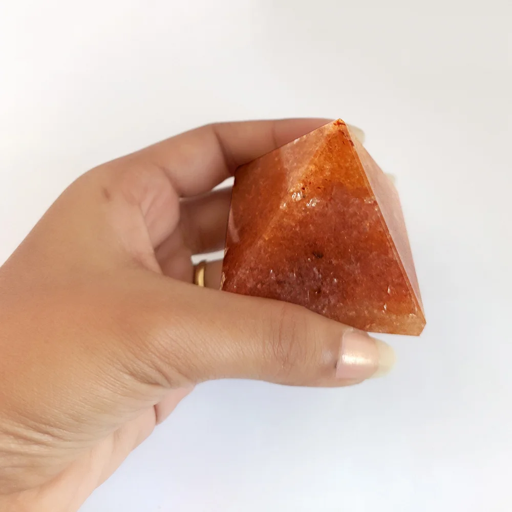 Orange Aventurine Crystal Pyramid