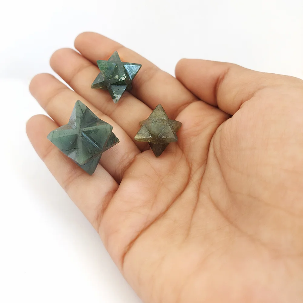 Green Jasper Merkaba