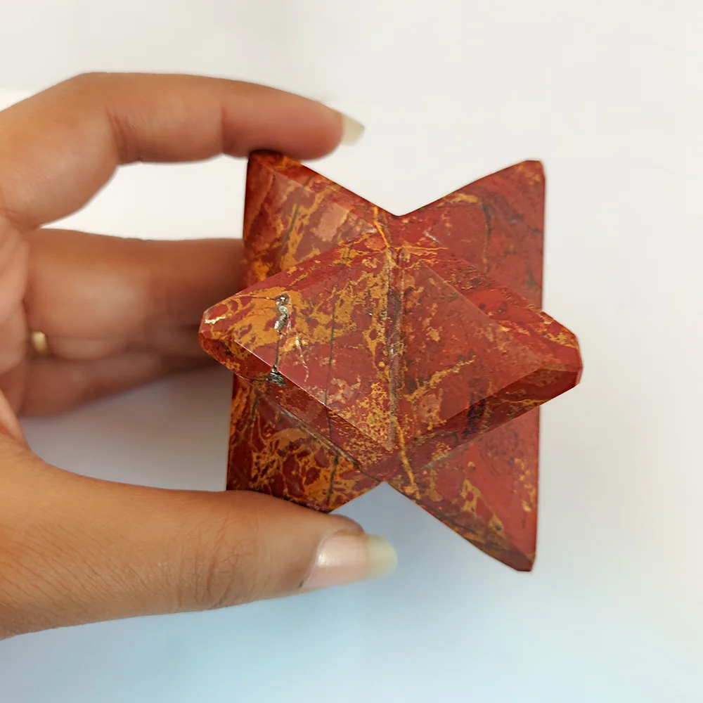 Red Jasper 8-Point Markaba