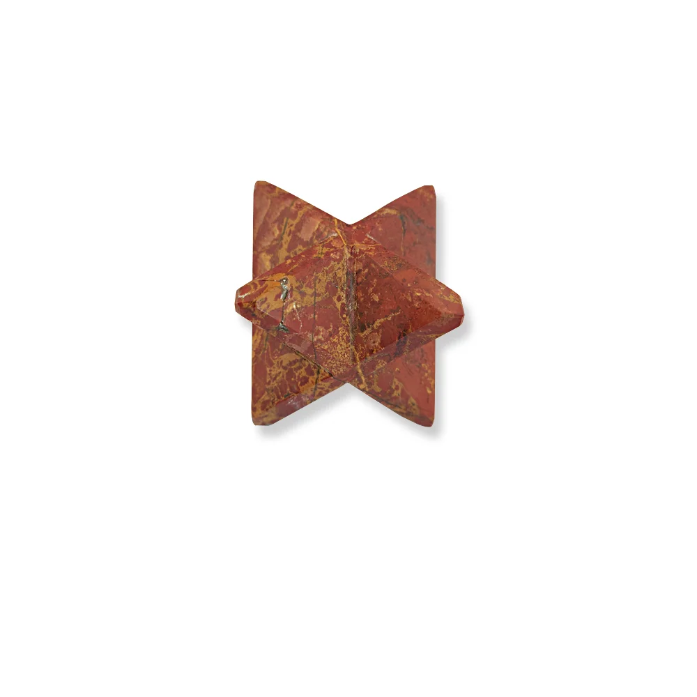 Red Jasper 8-Point Star Markaba