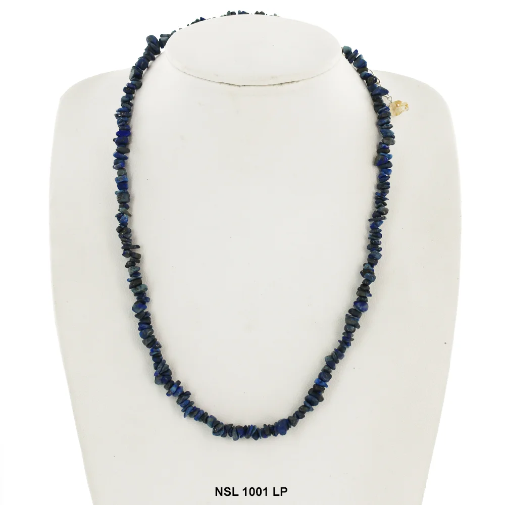 Lapis Lazuli Stone Chips Necklace