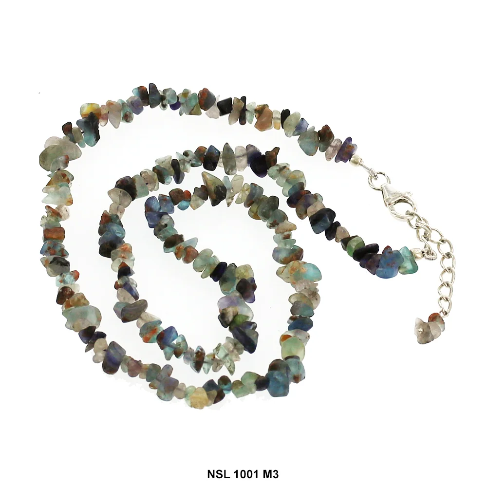 Multi Color Chips Necklace