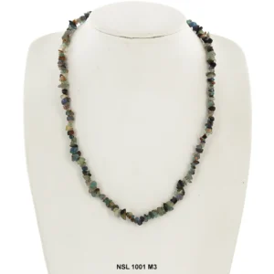 Multi Color Stone Chips Necklace