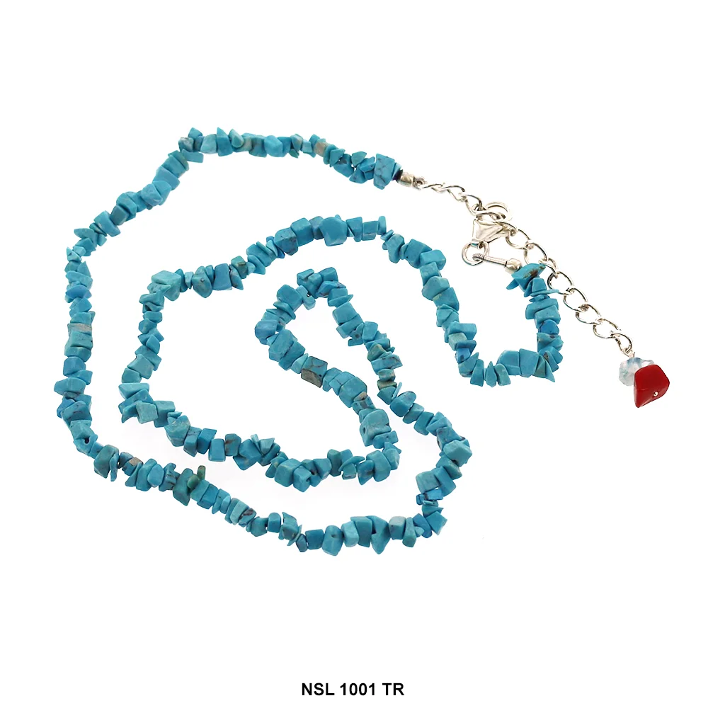 Turquoise Chips Necklace