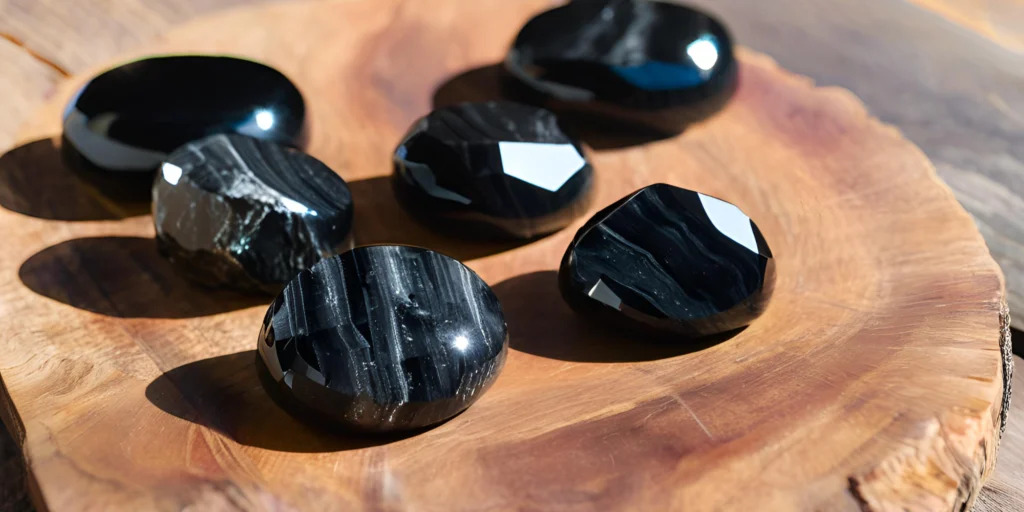 Black Tourmaline crystal healing stone